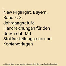New Highlight. Bayern. Band 4