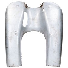 Unlackiertes Beinschild Schmitt 1,0mm für Simson KR51/2 Schwalbe KR51/2 Schwalbe