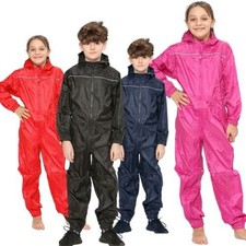 Mädchen Jungen Regenmantel