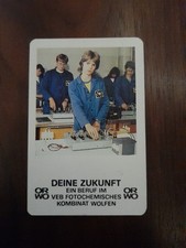 DDR Taschenkalender 1989 Orwo Filmfabrik Wolfen 