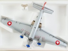 Märklin 19801 Junkers Ju 52 Schweiz Blech-Flugzeug Uhrwerk wie NEU! OVP BL 1705