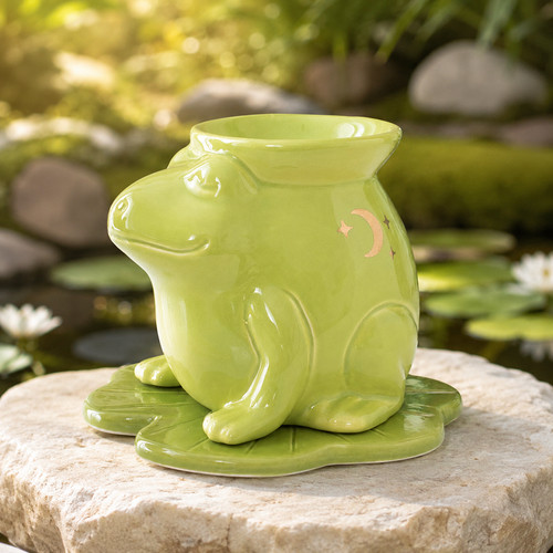 Frosch luna duftlampe - frosch,