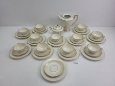 Kaffeeservice Teile Königl. pr. Tettau Porzellan 11 Gedecke 20er Jahre #258940
