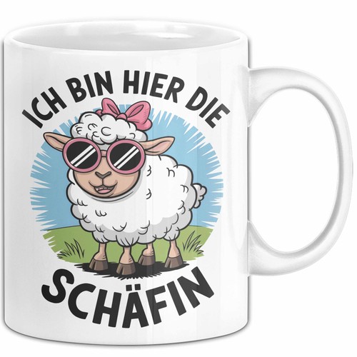 Schaf tier tasse - schaf,