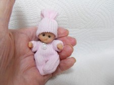 Ooak Puppenhaus Miniatur Baby