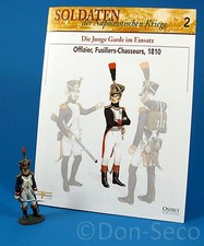 Del Prado Soldaten der Napoleonischen Kriege 2 - Offizier, Fusiliers-Chasseurs