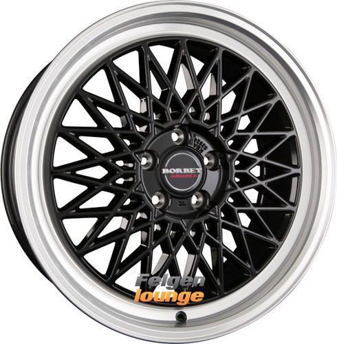 Borbet black rim - 4x,