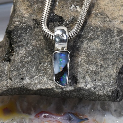 Honduras opal anhänger 925er - honduras,