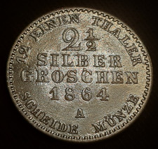 Preussen 2 1/2 Silbergroschen 1864 A