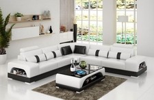 Ecksofa Polster Couch Sofa