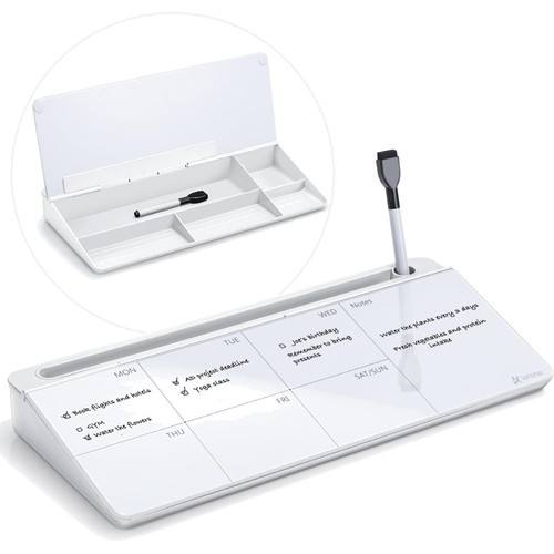 Whiteboard wochenplaner glas - whiteboard,