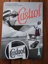 Reklameschild Werbeschild Vintage Retro Castrol