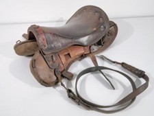 Frankreich, Kavallerie Sattel Modell 1874, datiert 1915. Hersteller B.CACHE TARB