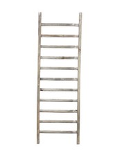 Dekoleiter " Landhaus" Holzleiter Leiter Shabby Chic Dekoration Hänger