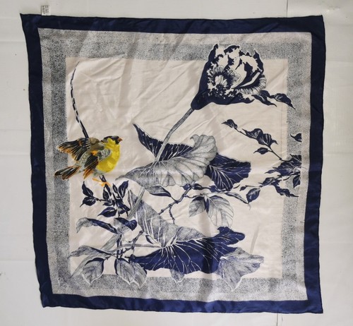 Vintage seidentuch silk - seidentuch.,