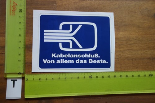 Alter aufkleber radio - aufkleber, tv