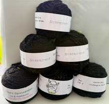 Alpaka-Glitzer-Handarbeitsgarn