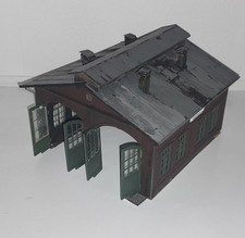 Auhagen HO Lokschuppen Gebäude Modelleisenbahn Zubehör 