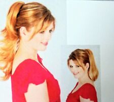 B- Ware - LUXUS HAARTEIL -HELLBLOND/ DUNKELBLOND- Haarspange Solida Bel Hair