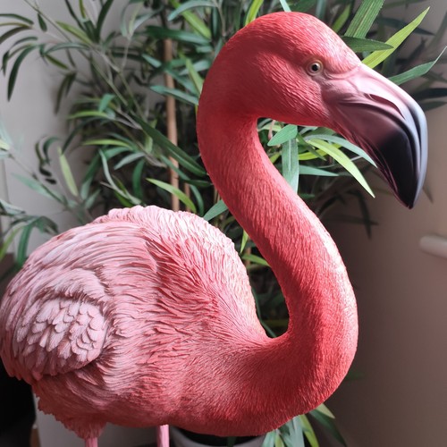 Großer rosa flamingo ornament - großer,