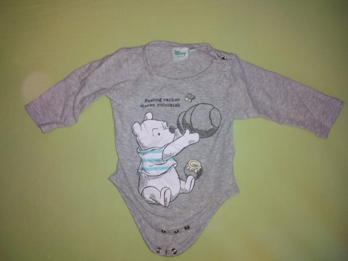 Langarm body winnie pooh - body,