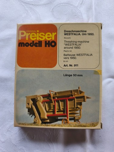 Preiser dreschmaschine - preiser,