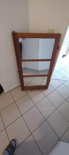 Antiker wandspiegel aus altem - antiker,