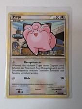 Pokémon Karte Piepi 60/123 mit Schneeflocke deutsch