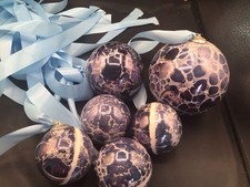 6 Porzellankugeln von Goebel