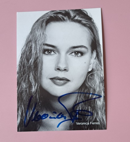 Autogrammkarte mit