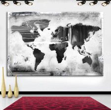 Leinwand Bilder Weltkarte