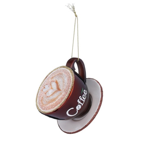 Christbaumschmuck glas 5cm - glas, 9,5cm