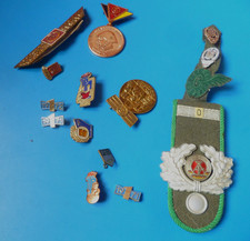 alte Orden Abzeichen Auszeichnung DDR Schulterstück NVA Pioniere FDGB Anstecker