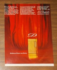 Seltene Werbung S.T. DUPONT