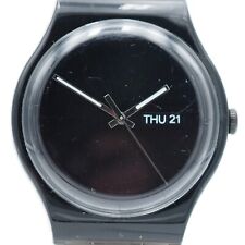 SWATCH Uhr SUOB708V - MYSTERY LIFE -mit Flexband 42mm guter Zustand