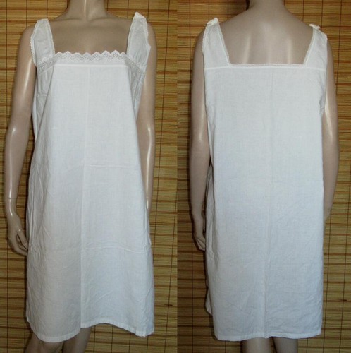 Weisses nachtkleid - weisses,