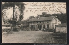 AK Oberhofen i. Els., Truppenübungsplatz, Kommandantur-Kantine 1919 