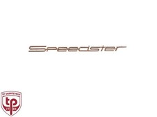 Schriftzug "Speedster" glanzvergoldet passend für PORSCHE 356