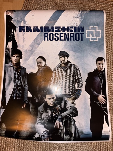 Rammstein poster rosenrot - rammstein,