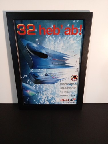 Rare amiga werbeblatt - 32,