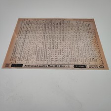 Audi Coupe Quattro "Mod. 89 -