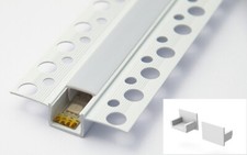 2M LED Profil mit Abdeckung