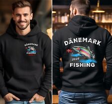 Kapuzenpullover Dänemarkangeln Dänemark Fishing Forellenangeln Sweatshirt 241