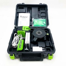 Huepar 12 Linien-3D selbstnivellierendes Laserniveau mit LCD-Bildschirm 3 x 360
