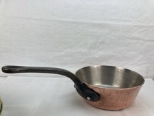 Stieltopf Sauteuse Kupfer top Teil Kronen Made in France