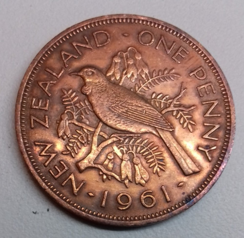 Neuseeland penny 1961 - 1961, ##