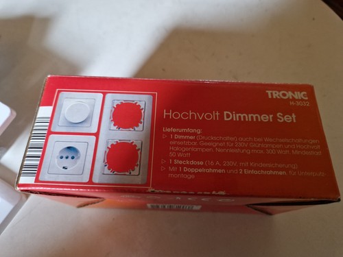 Hochvolt dimmer set tronic - dimmer,