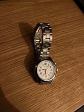 Damen Sprechende Armbanduhr Z-Armband SILBER Uhr Senioren Blindenuhr Zeitansage