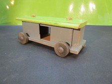 alter Holz Anhänger Für Traktor, LKW - FWF / KIENEL - DDR Holzspielzeug