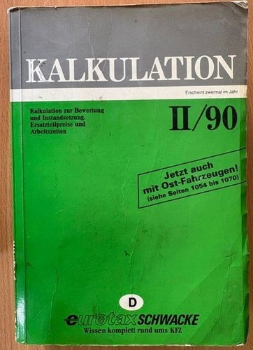 Eurotax schwacke kalkulation - schwacke,